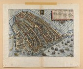 LODOVICO GUICCIARDINI MAP OF A