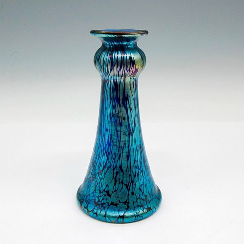 LOETZ ART GLASS IRIDESCENT BUD
