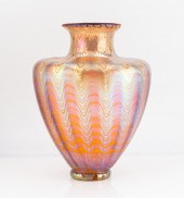 LOETZ ART GLASS VASE Austria,