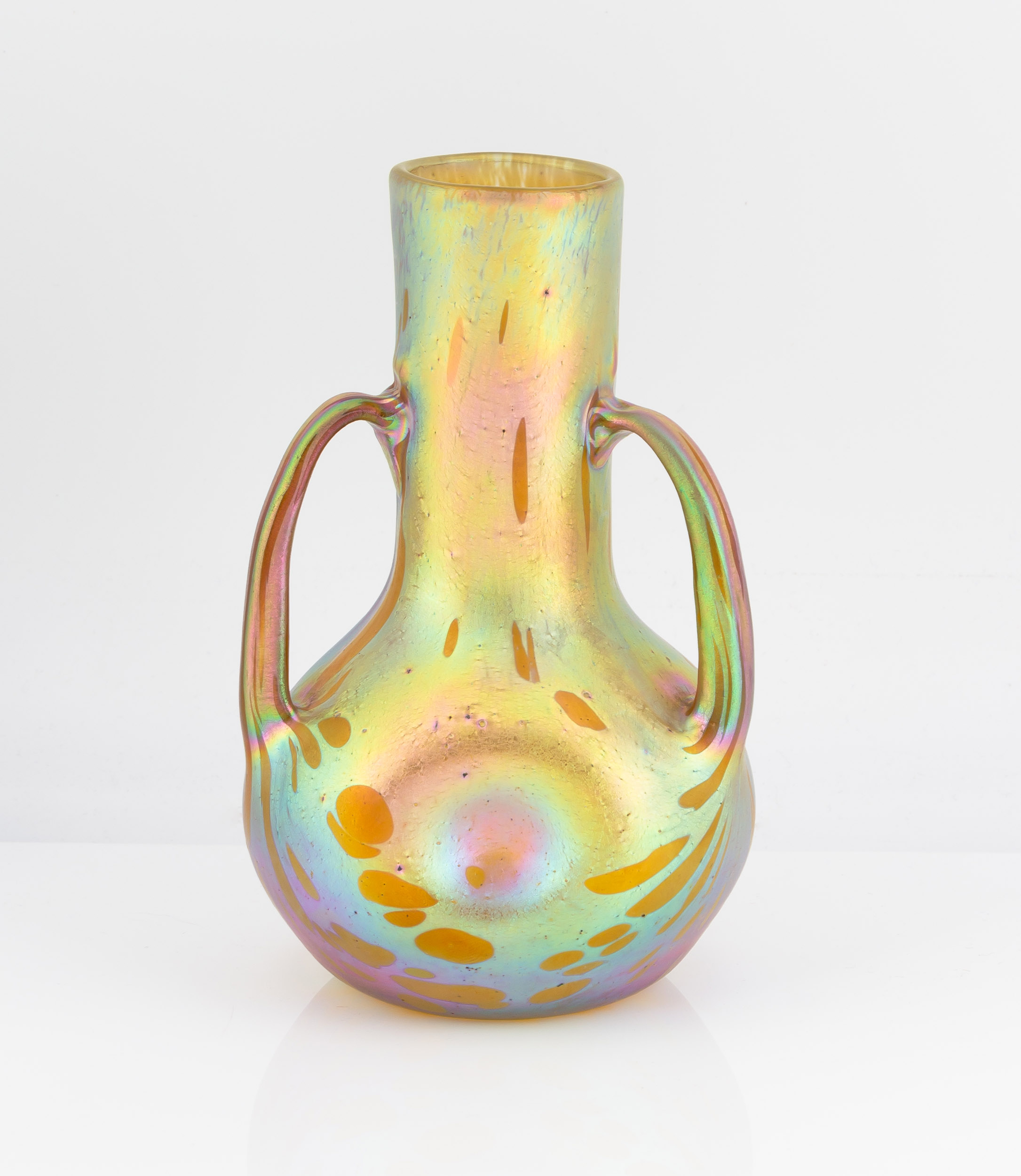 LOETZ ART GLASS VASE Austria, early