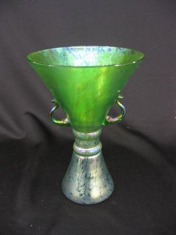 Loetz Art Glass Vase iridescent