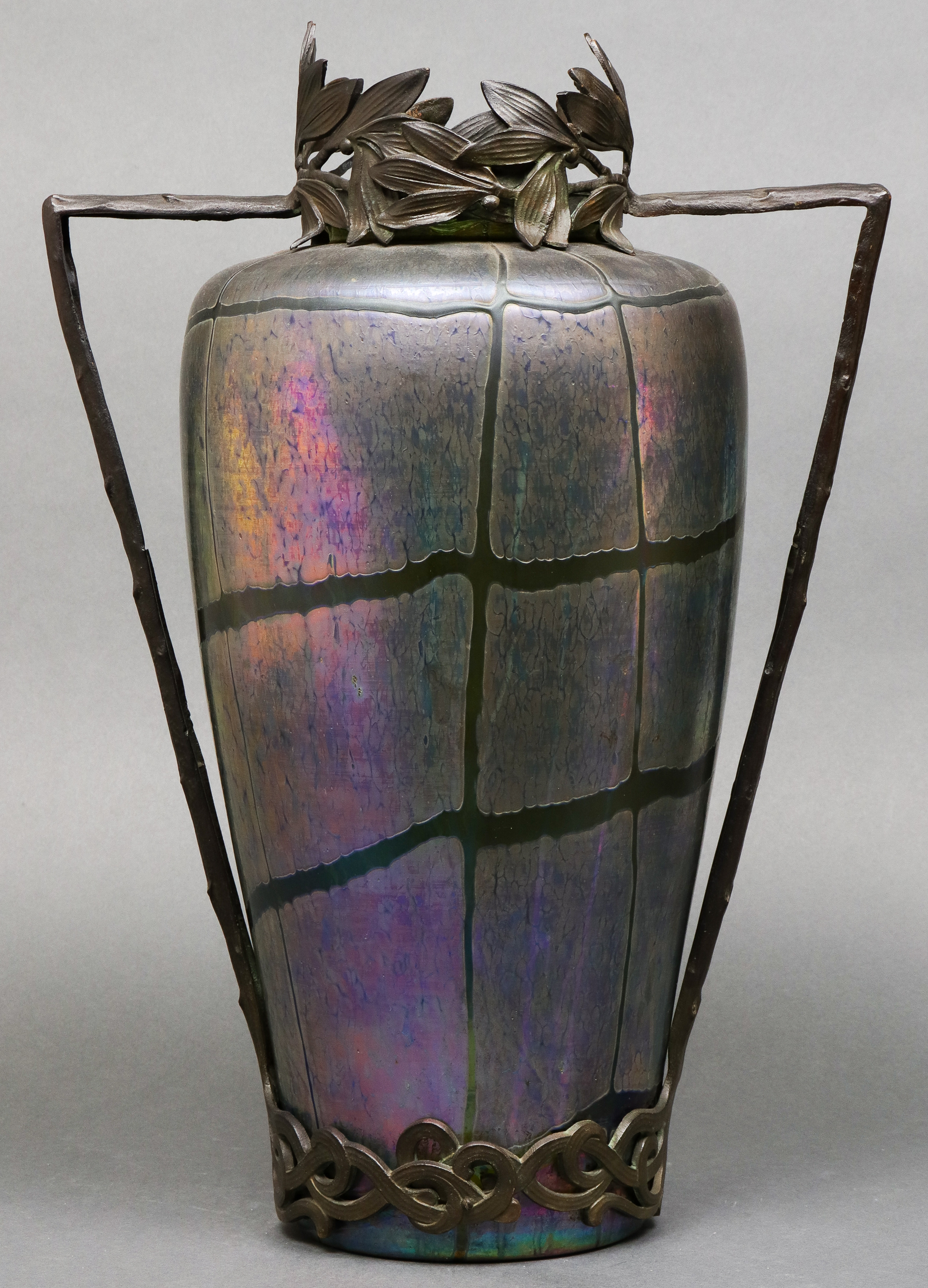 LOETZ ATTRIBUTED BRONZE MOUNTED