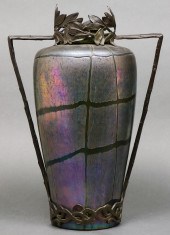 LOETZ ATTRIBUTED BRONZE MOUNTE
