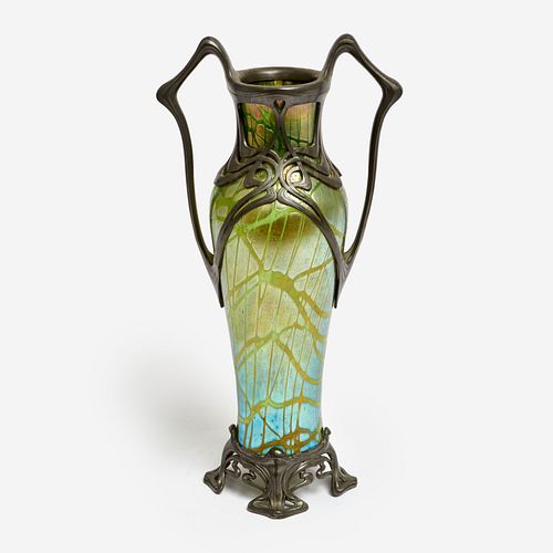 LOETZ "CRETE PAMPAS" VASE WITH
