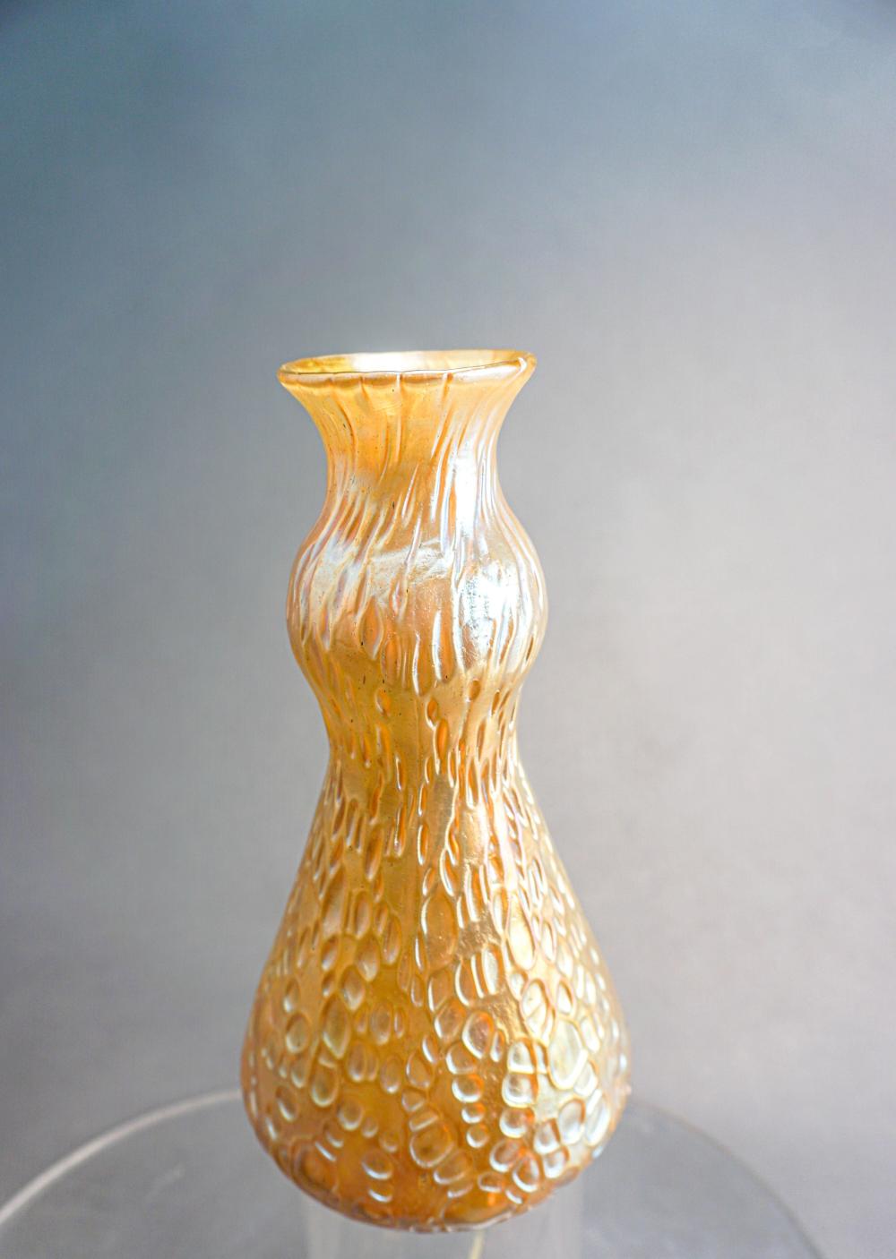 LOETZ ‘DIASPORA’ GLASS VASE H: 9