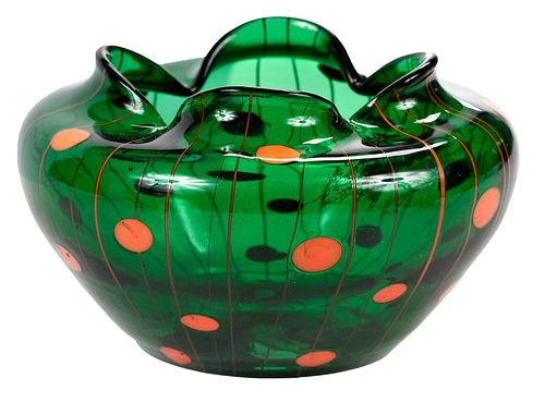 LOETZ "HELIOS" ART GLASS