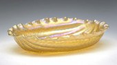 LOETZ IRIDESCENT ART GLASS RIB