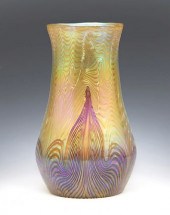 LOETZ IRIDESCENT ART GLASS VAS