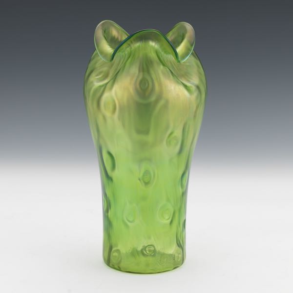LOETZ IRIDESCENT VASE 11 ¼" x 5