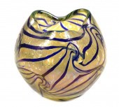 LOETZ IRIDESCENT YELLOW & BLUE