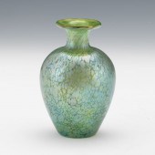 LOETZ OIL SPOT VASE 4 ¾" x 3"