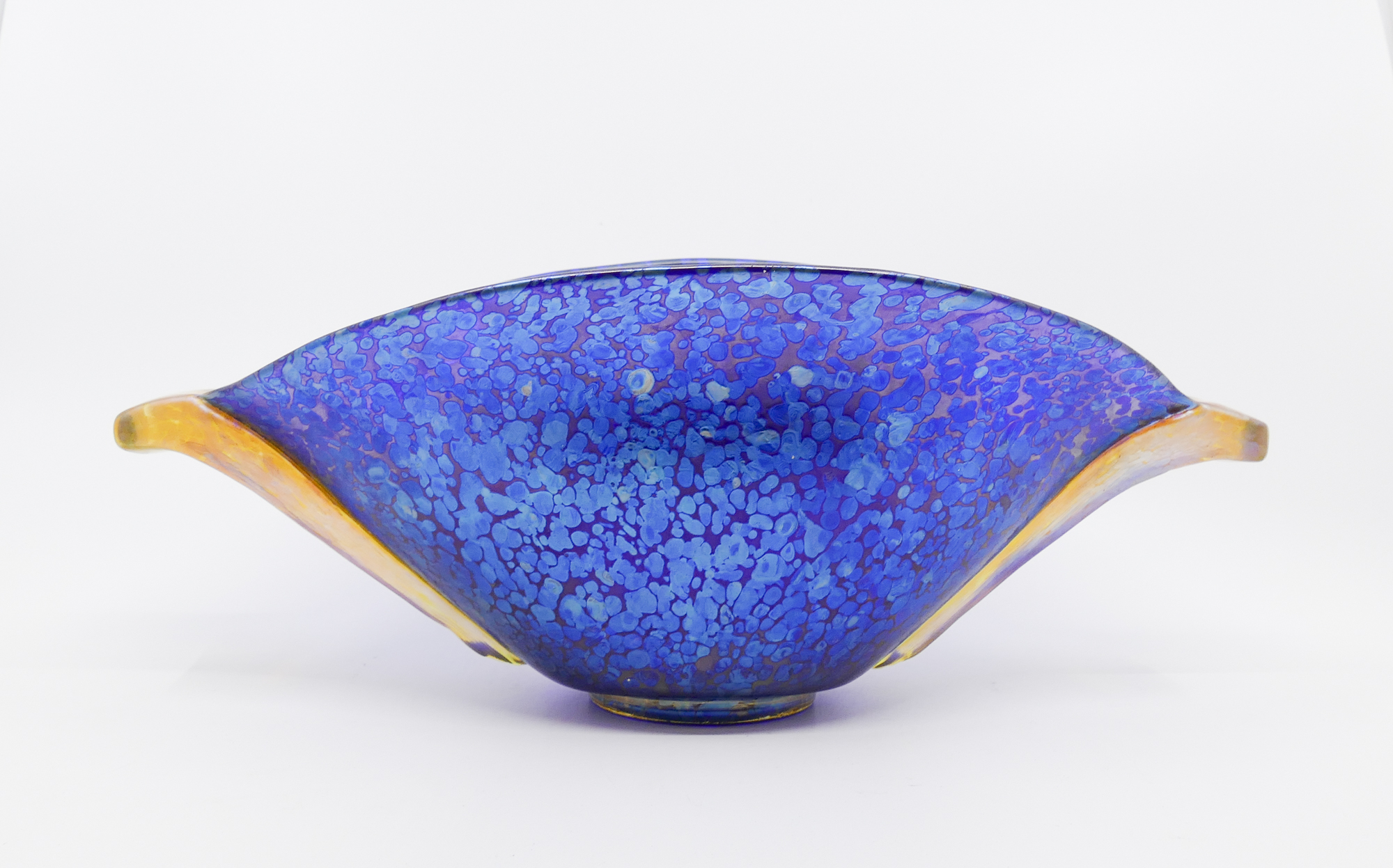 Loetz Papillon Paddle Cobalt