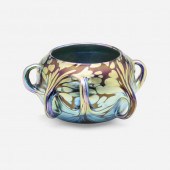 Loetz. Phänomen vase with hand