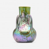 Loetz. Phänomen vase with hand