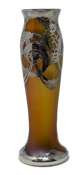 LOETZ SILVER OVERLAY ART NOUVE