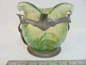LOETZ STYLE GREEN ART GLASS VA