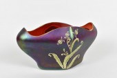 LOETZ STYLE PURPLE GLASS BOWL,