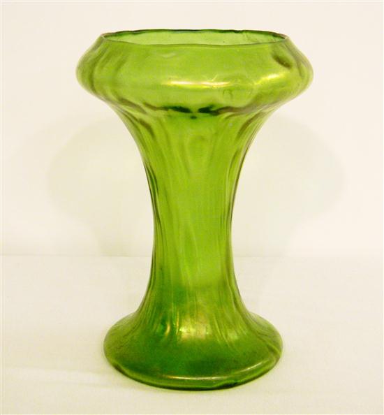 Loetz type art glass iridescent