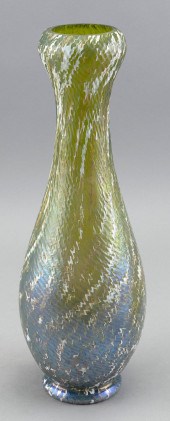 LOETZ-TYPE ART GLASS VASE EARL