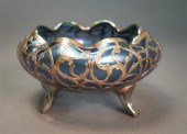 LOETZ TYPE SILVER OVERLAY BLUE
