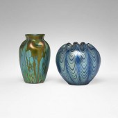 Loetz. Vases, set of two. c. 1
