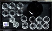 (LOF OF 17) GROUP OF GLASS SAL
