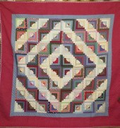 LOG CABIN "BARN RAISING" PATTE