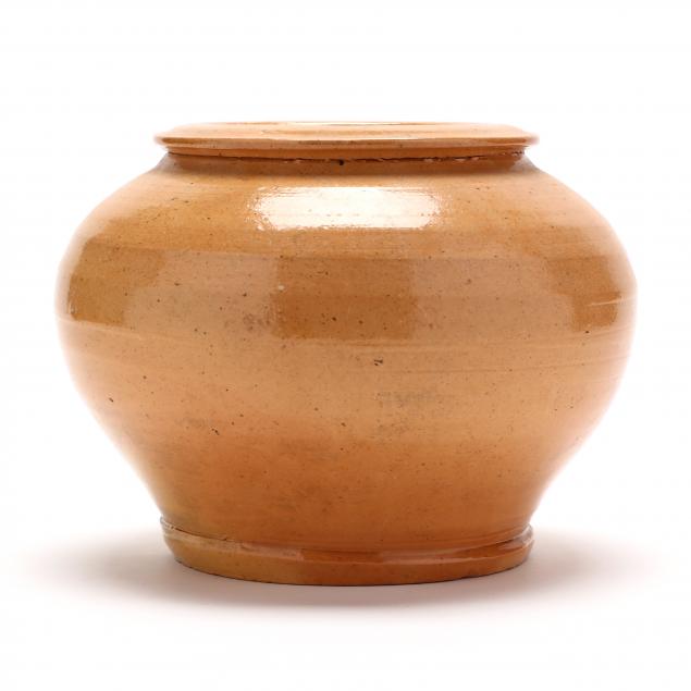 LOG CABIN POTTERY, ROSE BOWL