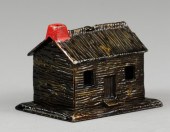 LOG CABIN STILL BANK (CHIMNEY