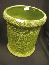 Logan Pottery Jardinere green