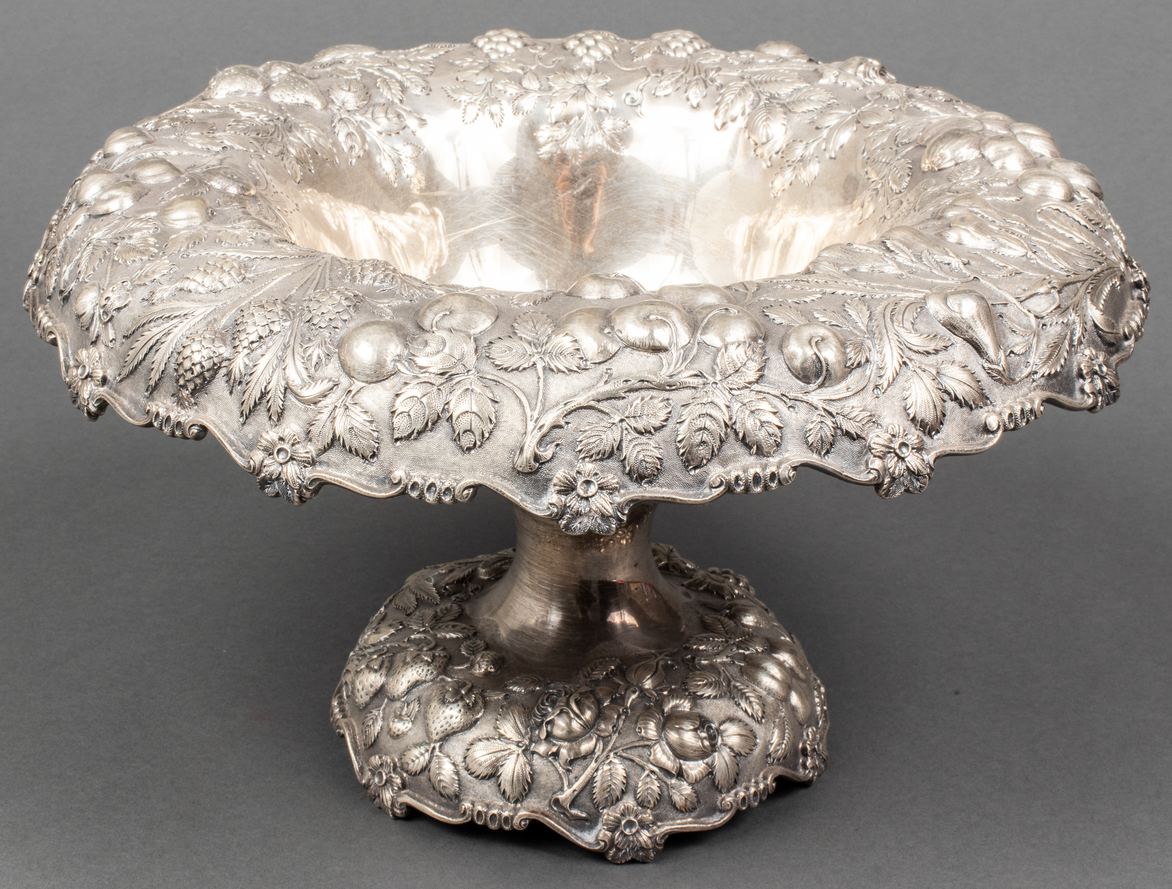 LOHRING ANDREWS SILVER REPOUSSE