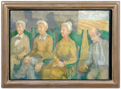 Lois Davis painting (Indiana,