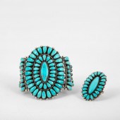 LOLITA WYACO, ZUNI, SILVER AND