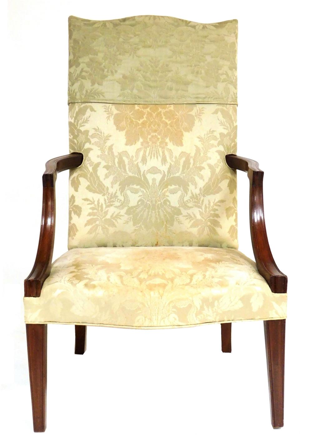 LOLLING CHAIR, AMERICAN, LATE