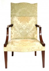 LOLLING CHAIR, AMERICAN, LATE