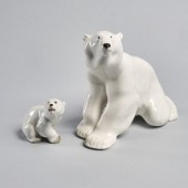 LOMONOSOV PORCELAIN POLAR BEAR