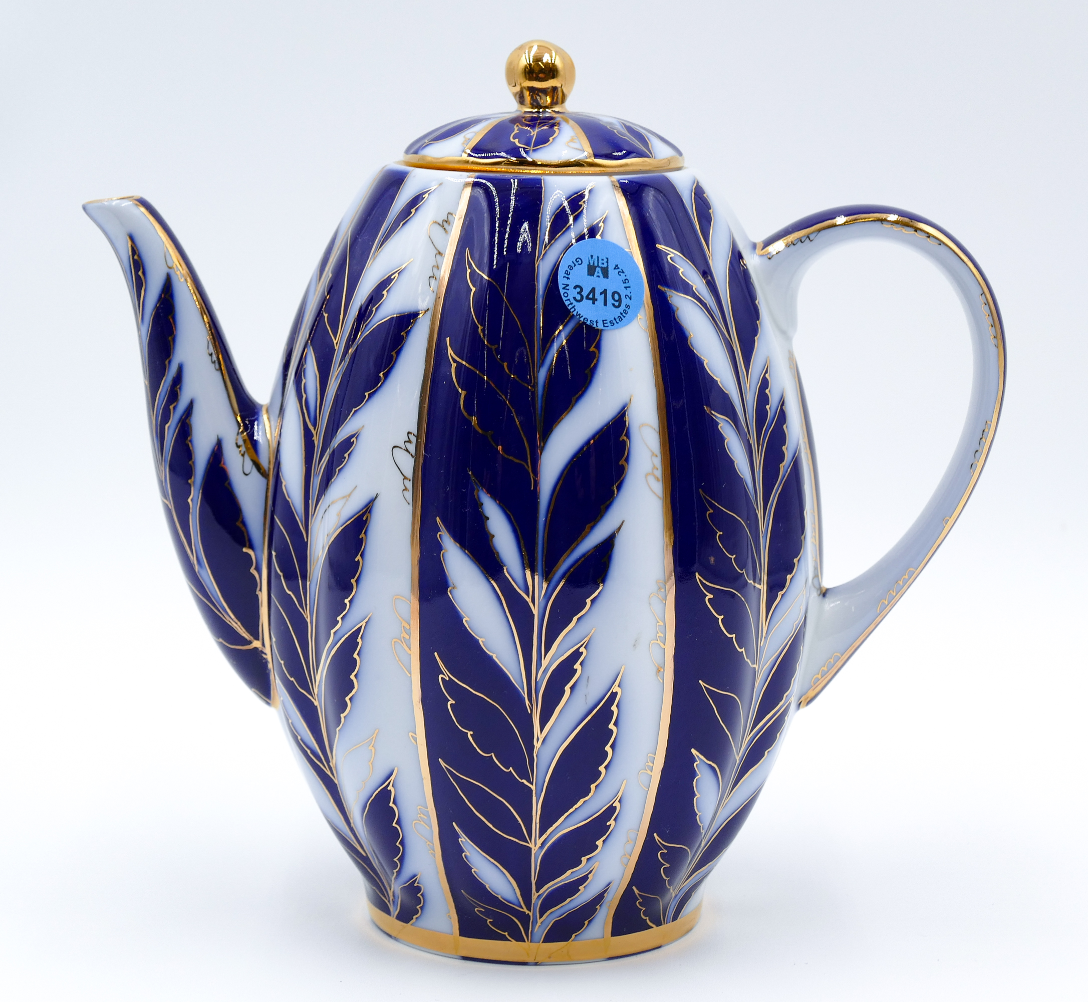 Lomonosov Russian Cobalt Blue