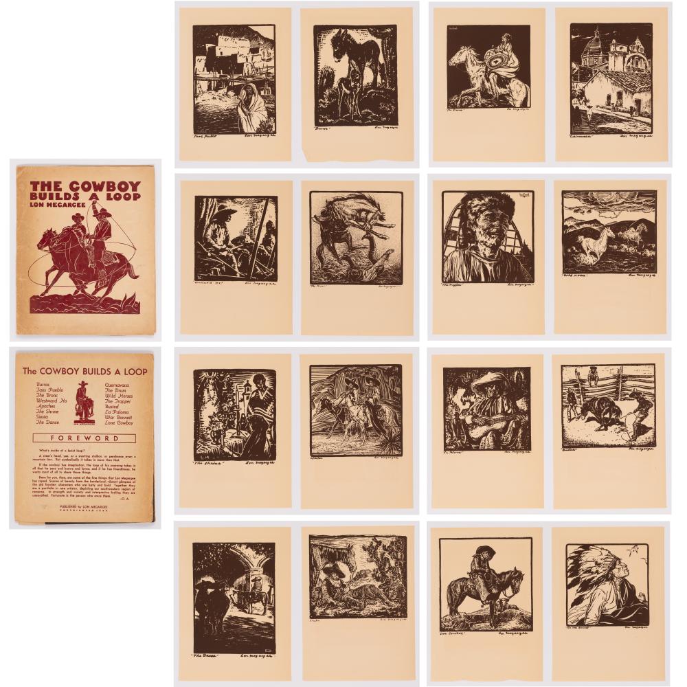 LON MEGARGEE, THE COWBOY BUILDS A