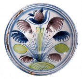 LONDON DELFTWARE POLYCHROME TU