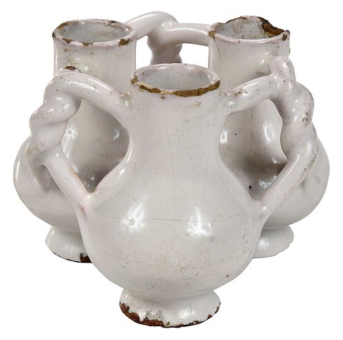 LONDON DELFTWARE WHITE FUDDLING