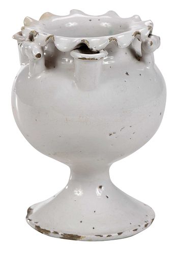 LONDON DELFTWARE WHITE TULIP