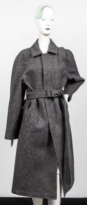 LONDON FOG WOOL HOUNDSTOOTH LO