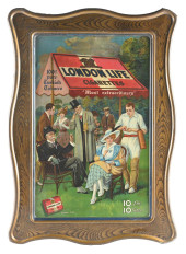 LONDON LIFE CIGARETTES SIGN W/