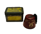 LONDON MAGAZINE TIN BANK + RED