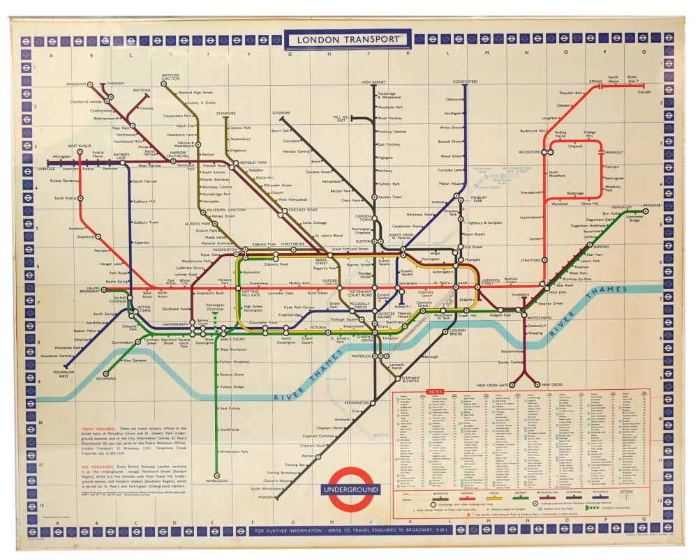 LONDON TRANSPORT UNDERGROUND