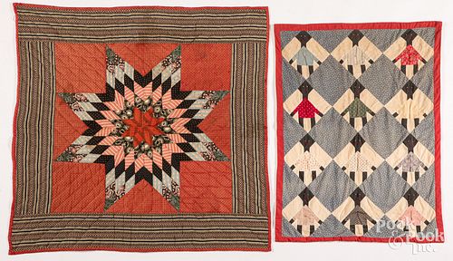 LONE STAR CRIB QUILT, ETC.Lone Star