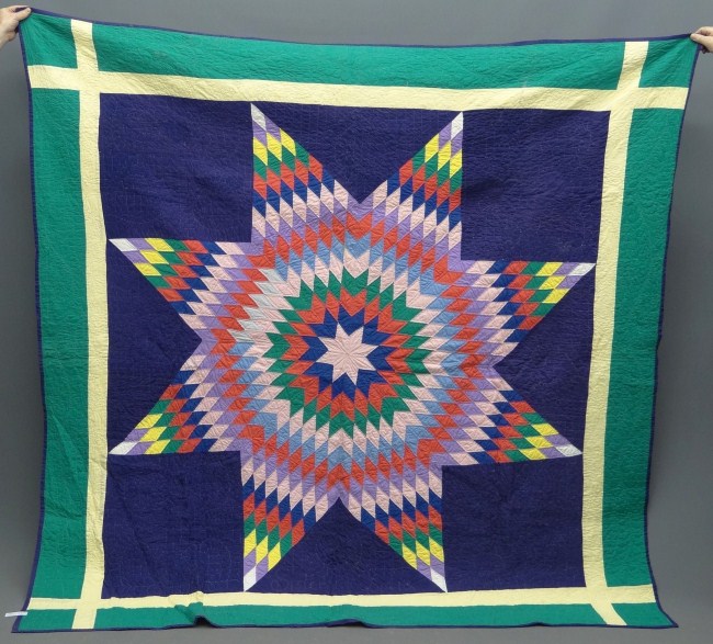 Lonestar quilt. 80'' Square.