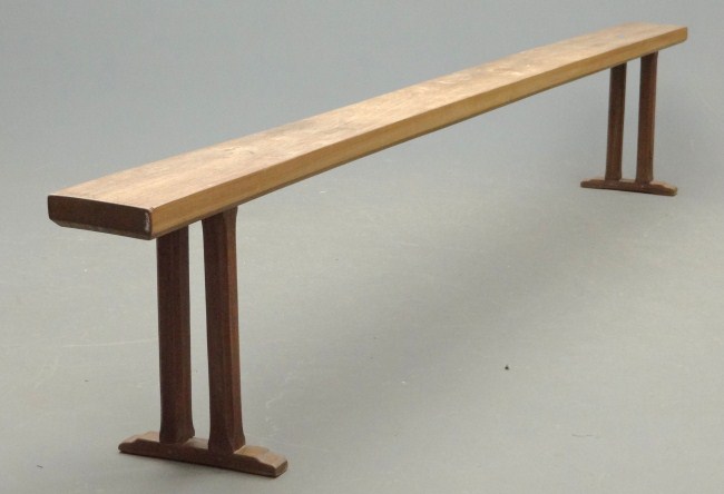 Long bench. 10' 3'' Length.