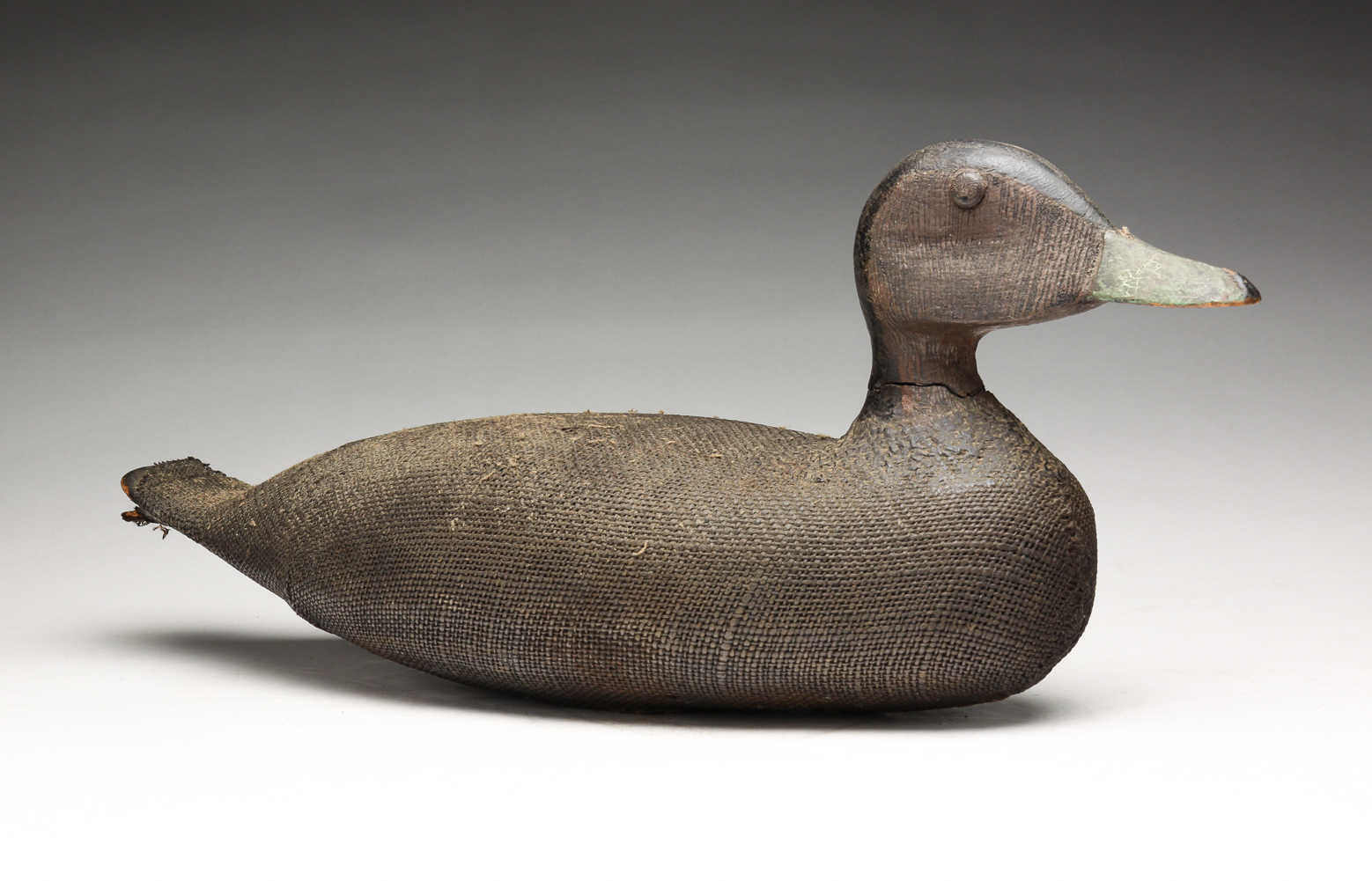 LONG ISLAND BLACK DUCK DECOY BY