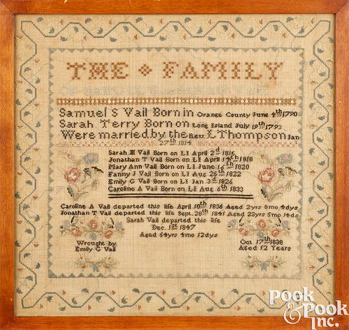 LONG ISLAND, NEW YORK SILK ON LINEN